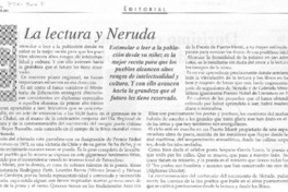 La Lectura Neruda