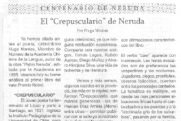 El "Crepusculario" de Neruda