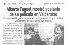 Alberto Fuguet mostró adelanto de su película en Valparaíso