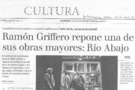 Ramón Griffero repone una de sus obras mayores: Río abajo