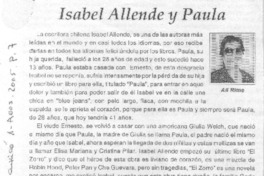 Isabel Allende y Paula