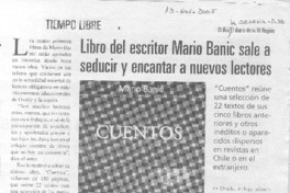 Libro del escritor Mario Banic sale a seducir y encantar a nuevos lectores.