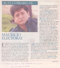 Ruta literaria de Mauricio Electorat