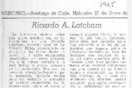 Ricardo A. Latcham
