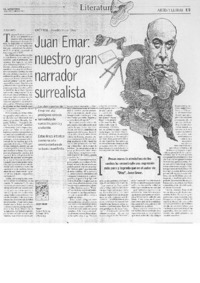 Juan Emar: nuestro gran narrador surrealista