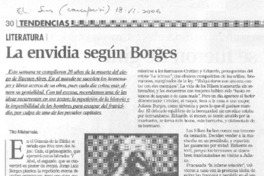 La envidia según Borges