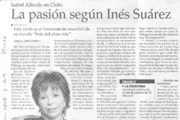 La pasión según Inés Suárez