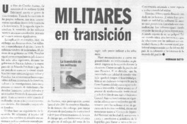 Militares en transición