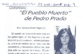 Comentario "El pueblo muerto" de Pedro Prado