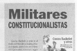 Militares constitucionalistas