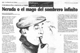 Neruda o el mago del sombrero infinito (entrevista)