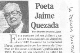 Poeta Jaime Quezada