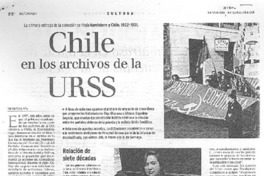 Chile en los archivos de la URSS