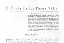 El Poeta Carlos Pezoa Véliz