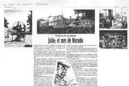 Julio: mes de Neruda