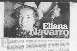 Eliana Navarro.