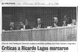 Críticas a Ricardo Lagos marcaron lanzamiento de libro sobre su gobierno