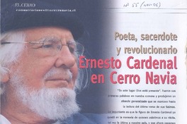 Ernesto Cardenal en Cerro Navia