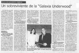 Un sobreviviente de la "Galaxia Underwodd" (entrevista)