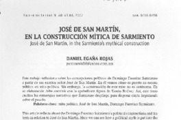 José de San Martín, en la construcción mítica de Sarmiento