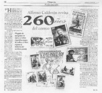 Alfonso Calderón revisa 260 años del correo