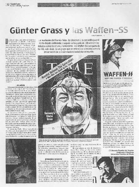 Günter Grass y las Waffen-SS