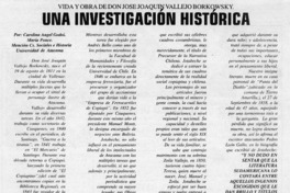 Una investigación histórica  [artículo] Carolina Angel Godoi