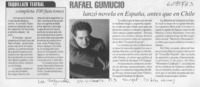 Rafael Gumucio lanzó novela en España, antes que en Chile  [artículo]