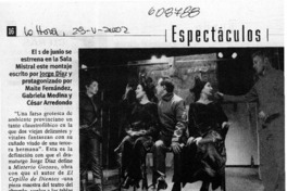 "Misterio Gozoso" teatro chileno en formato familiar  [artículo]