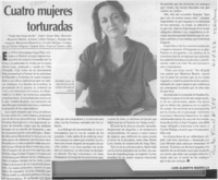 Cuatro mujeres torturadas  [artículo] Luis Alberto Mansilla