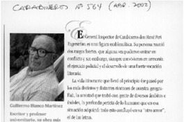 René Peri Fagerstrom  [artículo] Guillermo Blanco Martínez
