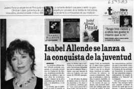 Isabel Allende se lanza a la conquista de la juventud  [artículo]