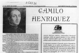Camilo Henríquez  [artículo]