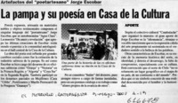 La Pampa y su poesía en Casa de la Cultura