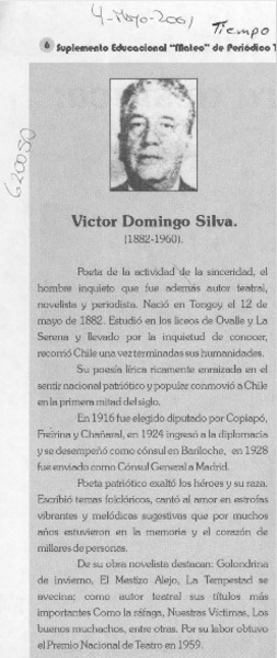 Víctor Domingo Silva  [artículo]