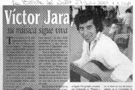 Víctor Jara, su música sigue viva  [artículo]