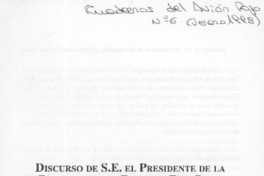 Discurso de S.E. el Presidente de la República, don Eduardo Frei Ruiz-Tagle, en los funerales de don Clodomiro Almeyda Medina  [artículo]