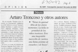 Arturo Troncoso y otros autores  [artículo] Sergio Ramón Fuentealba