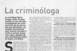 La criminóloga  [artículo]