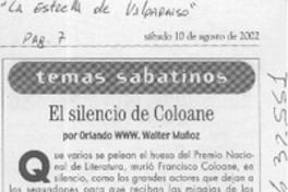 El silencio de Coloane  [artículo]