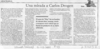 Una mirada a Carlos Droguett  [artículo] Filebo