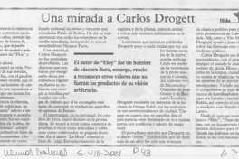 Una mirada a Carlos Droguett  [artículo] Filebo