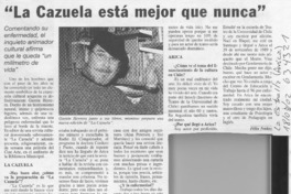La cazuela está mejor que nunca  [artículo] Félix Núñez