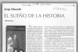 El sueño de la historia  [artículo] Mili Rodríguez Villouta