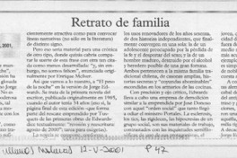 Retrato de familia  [artículo] Javier Aspurúa
