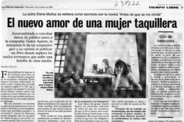 El nuevo amor de una mujer taquillera  [artículo] Rodrigo Castillo