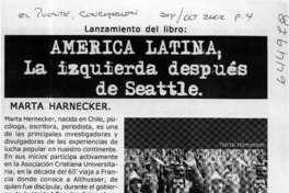 América Latina, la izquierda después de Seattle  [artículo]
