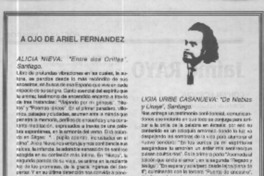 "Entre dos orillas"  [artículo] Ariel Fernández