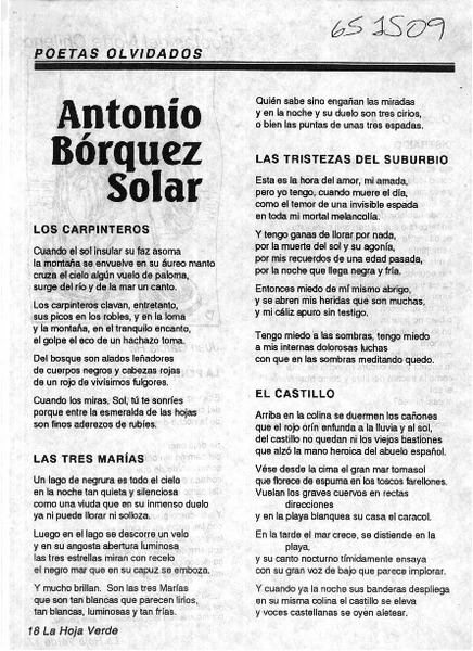 Antonio Bórquez Solar  [artículo]