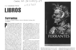 Ferrantes  [artículo] Rodrigo Pinto